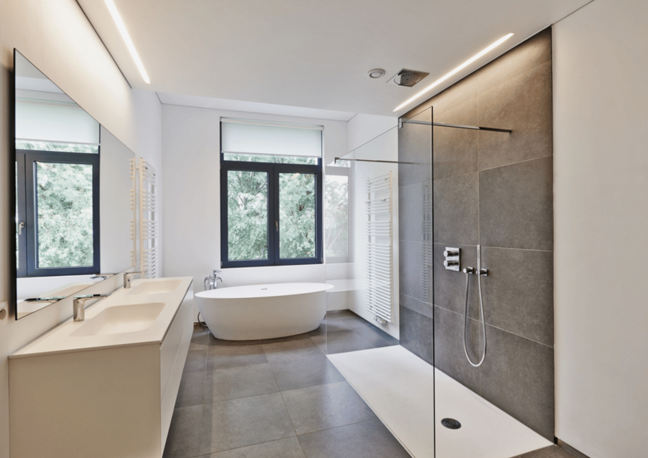 Salle de bain à Caen.